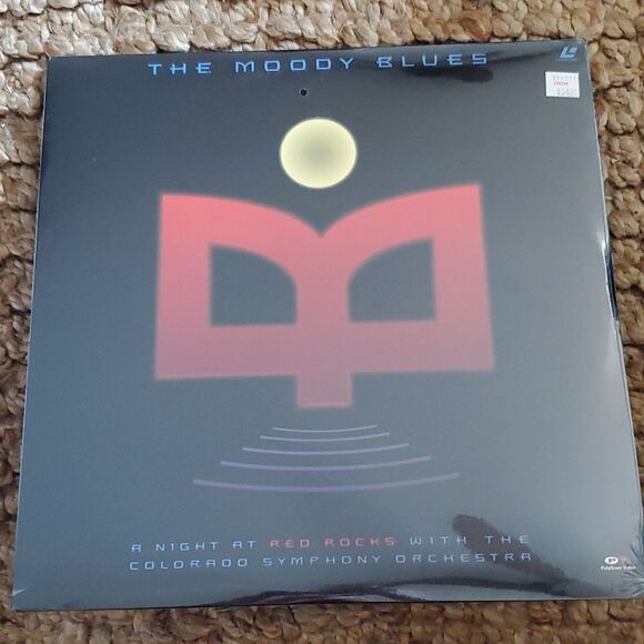 Moody Blues A Night at RED ROCKS laser disc 1993. NEW and SEALED - Picture 1 of 3
